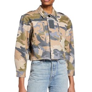 Zadig and Voltaire cropped camo